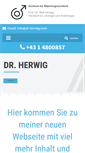 Mobile Screenshot of dr-herwig.com